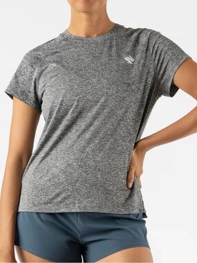 Rabbit Short Sleeve Running Tee Athletic Sporty Outdoors Athleisure Medium